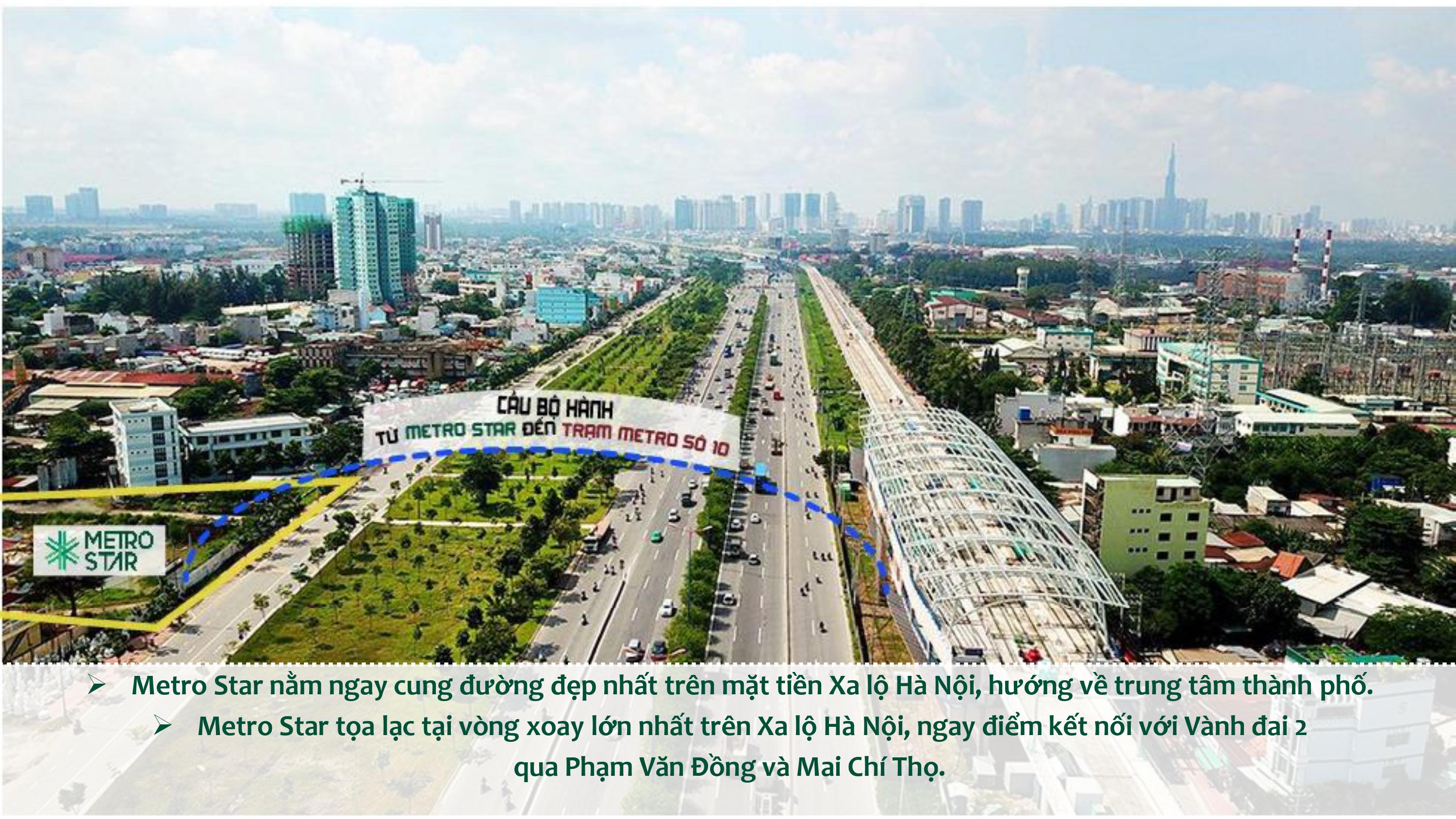 Vị trí dự án metro star